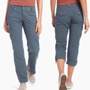 Kuhl Blue Gray Splash Roll Up Pants